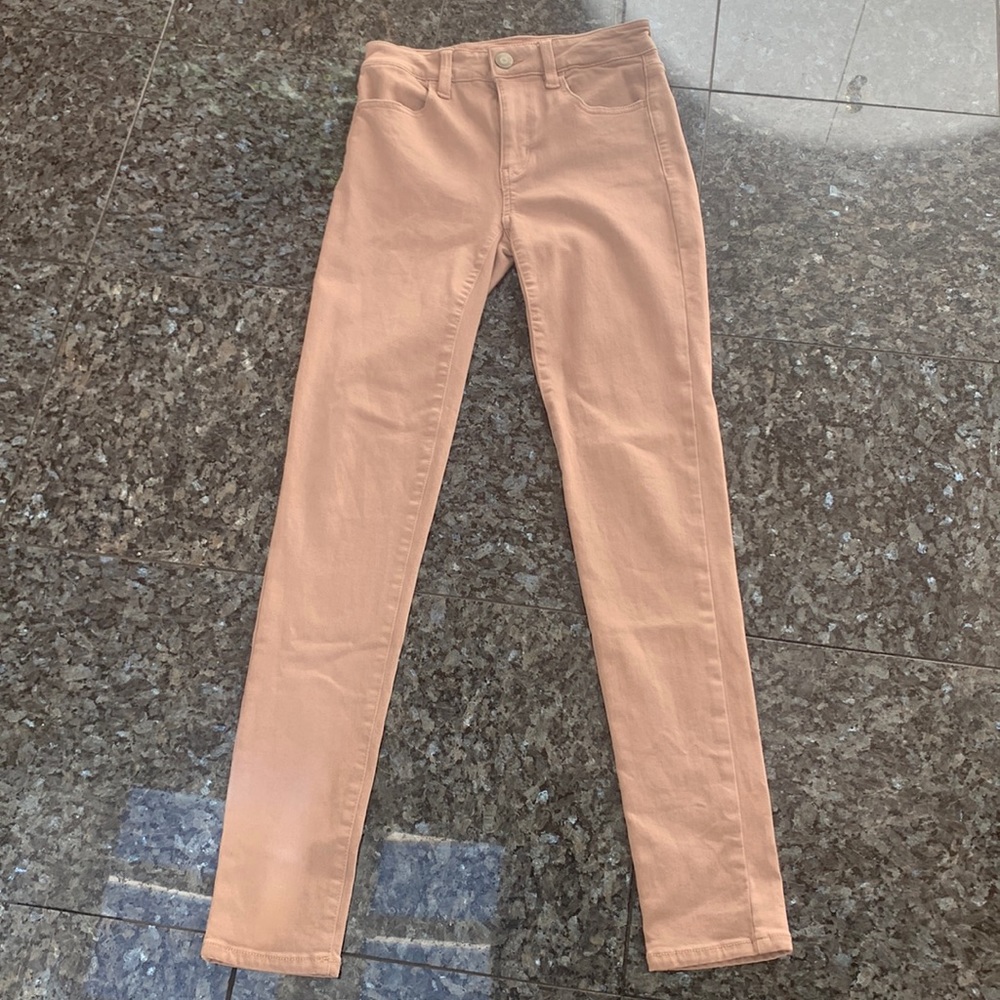 American Eagle Pink Jeans